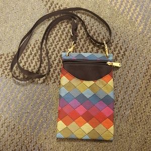 NWOT Rainbow Mini Satchel